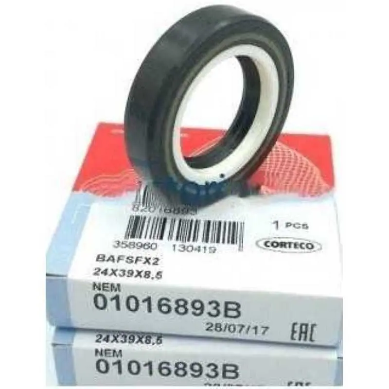 01016893B CORTECO 24x39x8,5 BAFSFx2 HNBR Paraolio