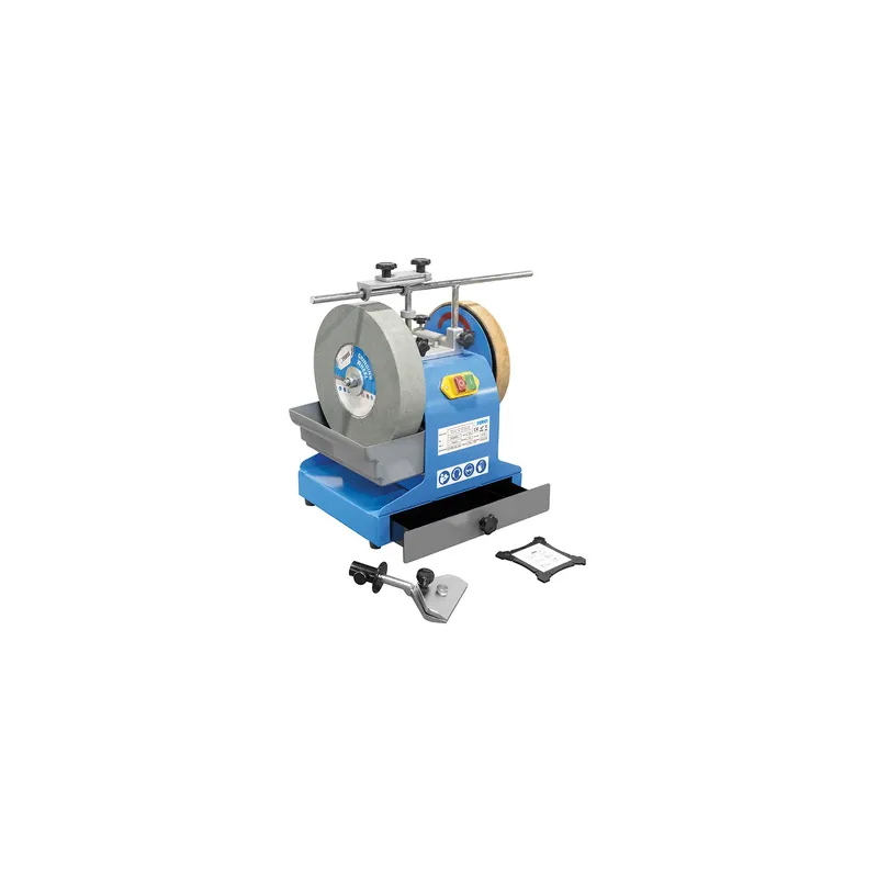 Affilatrice ad acqua FERVI 0770 - mola ad acqua Ø 250 mm - mola a secco Ø 200 mm - 90 rpm - Affilatrici - BS Macchine