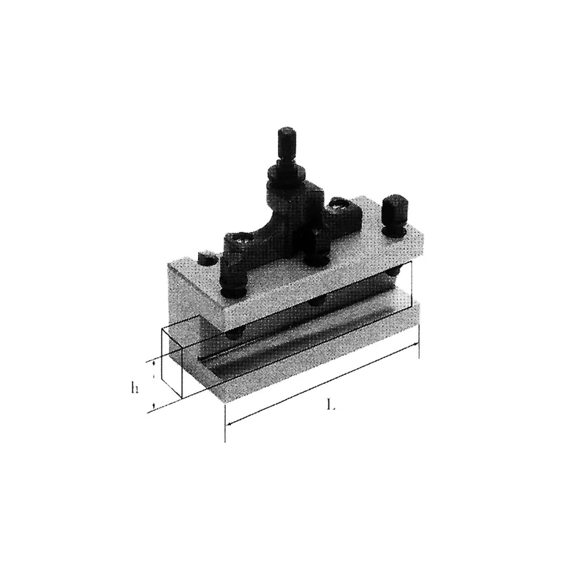 Cartella porta utensili a sede piana FERVI T00A/D per torretta tipo multifix T00A - Torrette porta utensili - BS Macchine