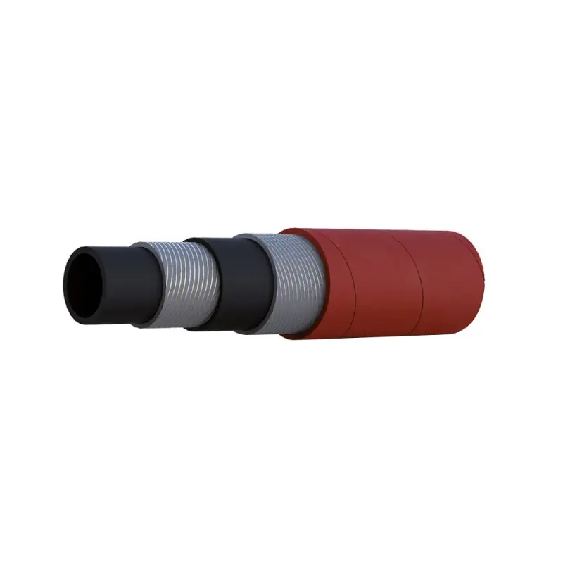 TUBO 2" 51X67 CALORSTAR 210°C 17 BAR EPDM ROSSO VAPORE